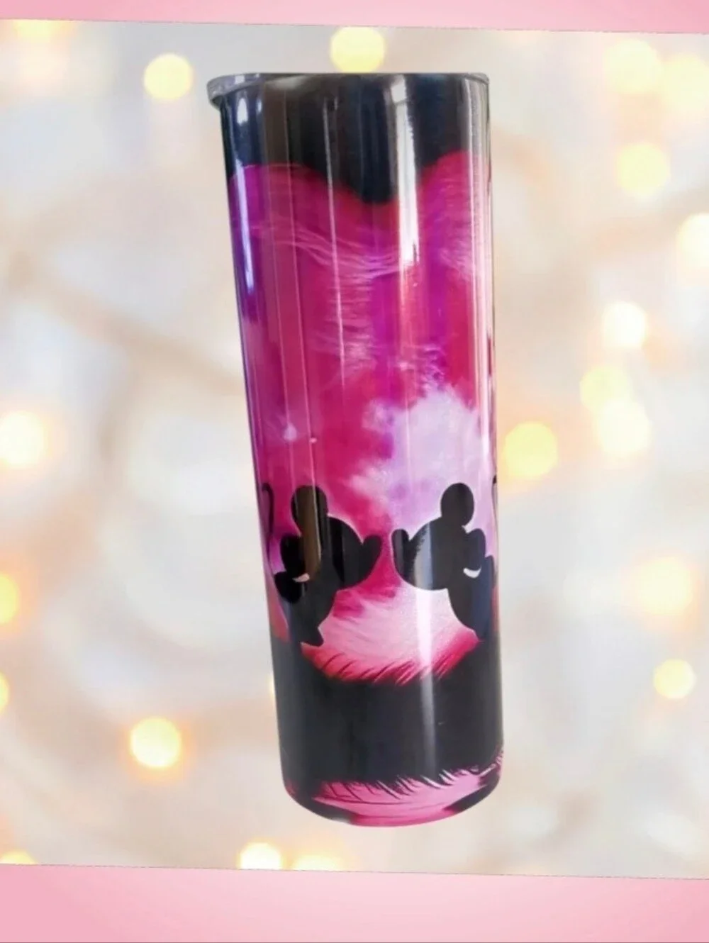 Mickey & Minnie Heart 20oz Tumbler 🎉sale